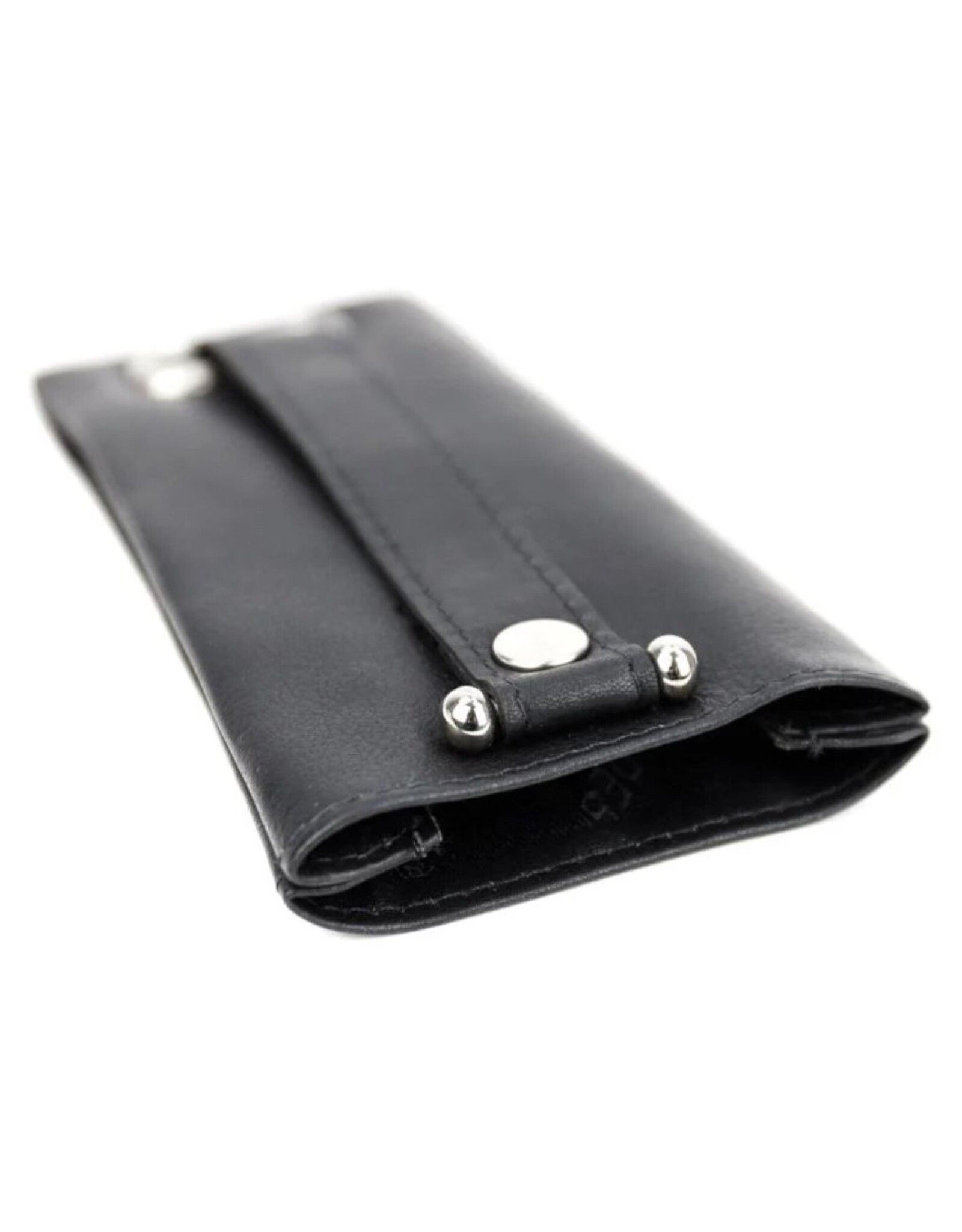Bear Design Leather Wallets - Bear Design Key Ring  ‘Pablo’ black