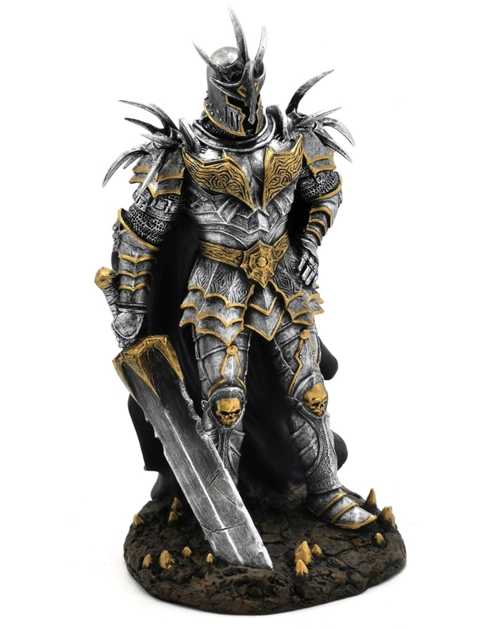 VG Giftware & Lifestyle - Armor Clad Lich King Fantasy Warrior King 26cm