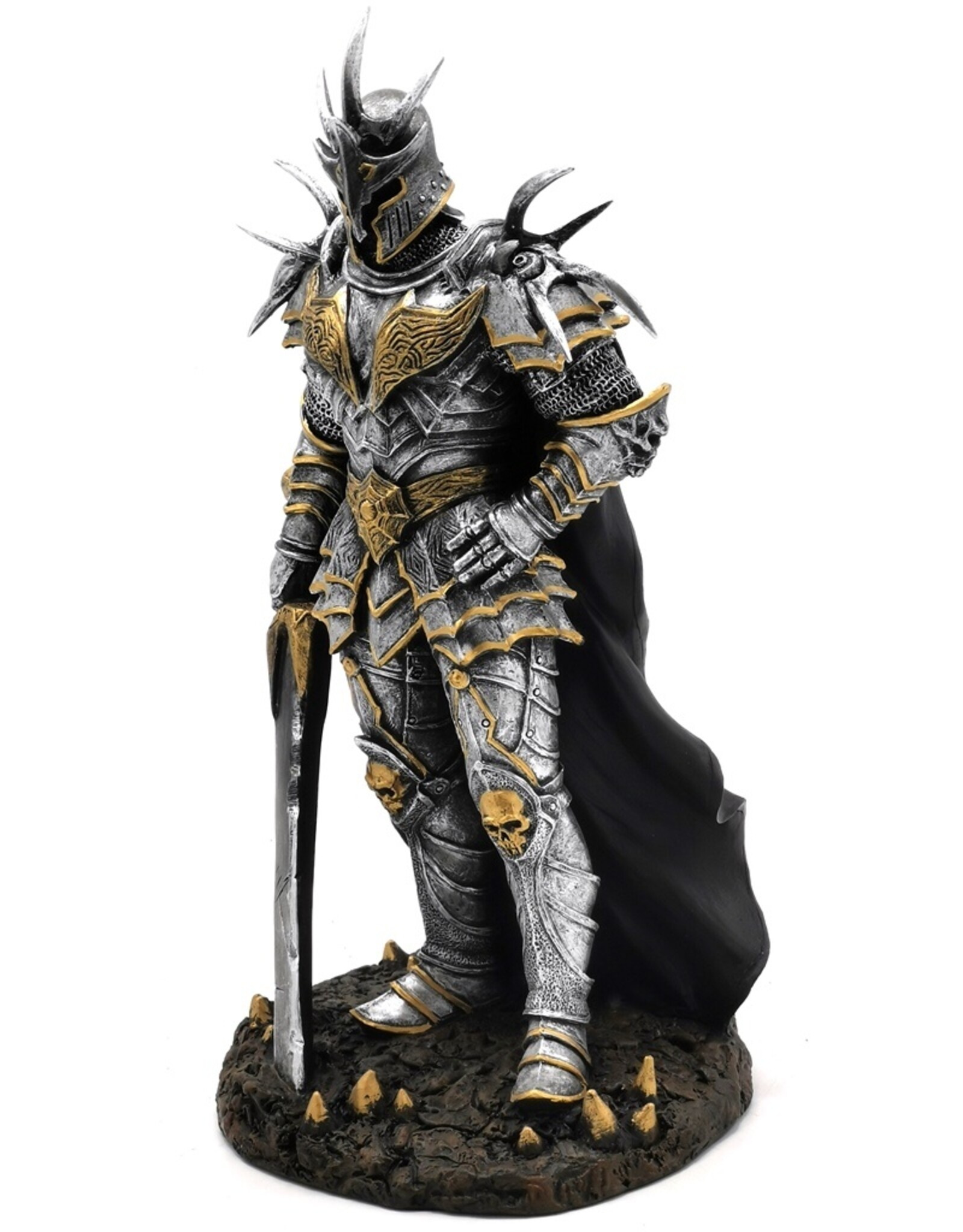 VG Giftware & Lifestyle - Armor Clad Lich King Fantasy Warrior King 26cm