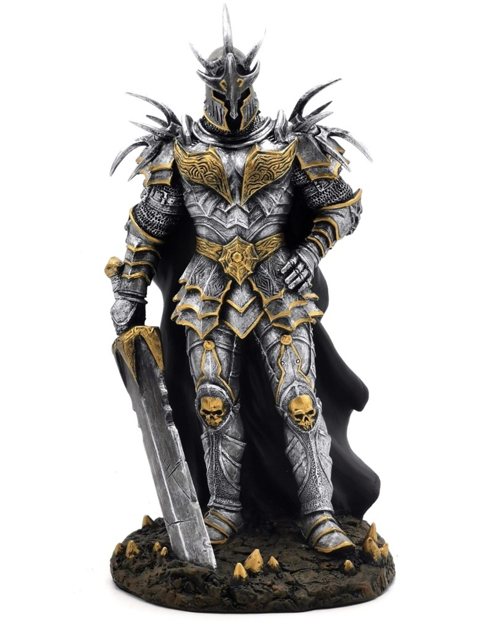 VG Giftware & Lifestyle - Armor Clad Lich King Fantasy Warrior King 26cm
