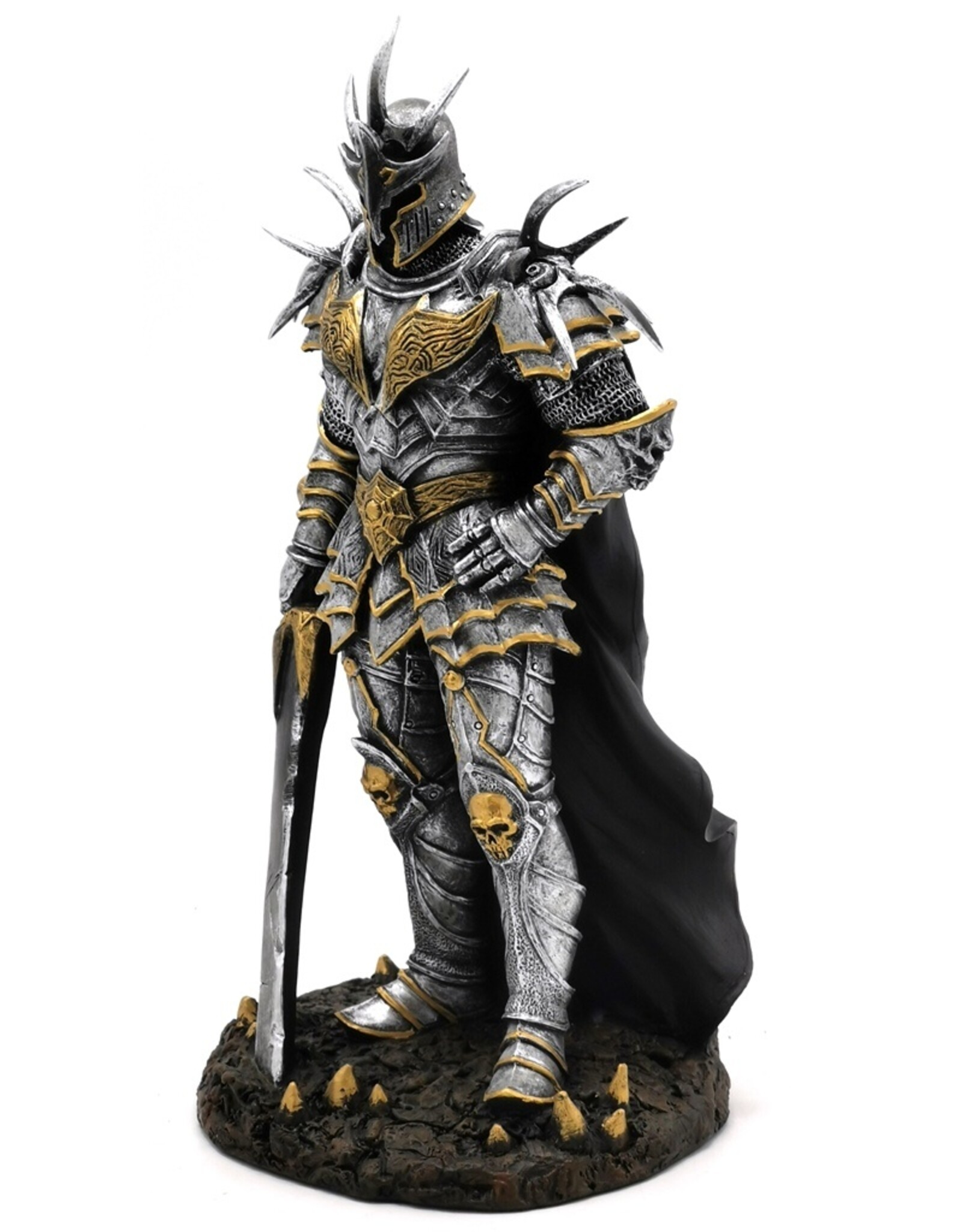VG Giftware & Lifestyle - Armor Clad Lich King Fantasy Warrior King 26cm