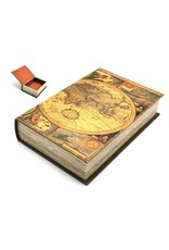 Trukado Giftware & Lifestyle - Storage box Book World Atlas large