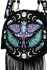 Restyle Fantasy tassen en portemonnees - Enchanted Forest Ronde tas met Magisch Borduurwerk