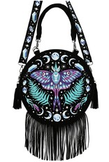 Restyle Fantasy tassen en portemonnees - Enchanted Forest Ronde tas met Magisch Borduurwerk
