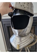 Trukado Miscellaneous - Middeleeuwse Ridderhelm Draagbare metalen replica