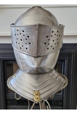 Trukado Miscellaneous - Middeleeuwse Ridderhelm Draagbare metalen replica