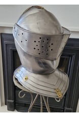 Trukado Miscellaneous - Middeleeuwse Ridderhelm Draagbare metalen replica