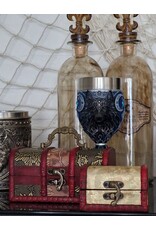 AWG Miscellaneous - Houten Koloniale Kistjes Antiek reliëf set van 2