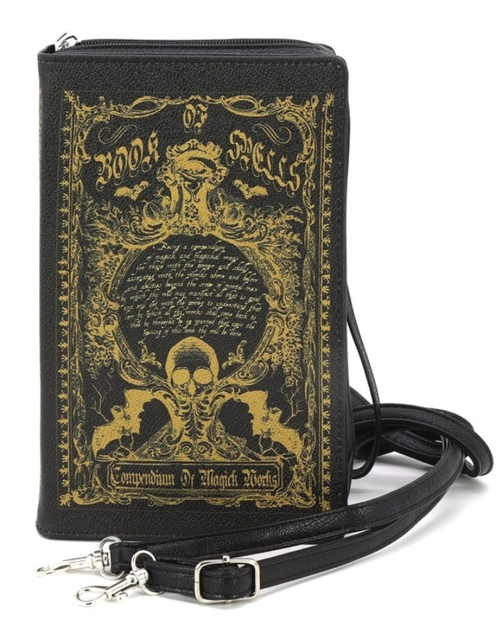 Trukado Fantasy bags and wallets - Compendium Of Magick Works Book handbag-clutch