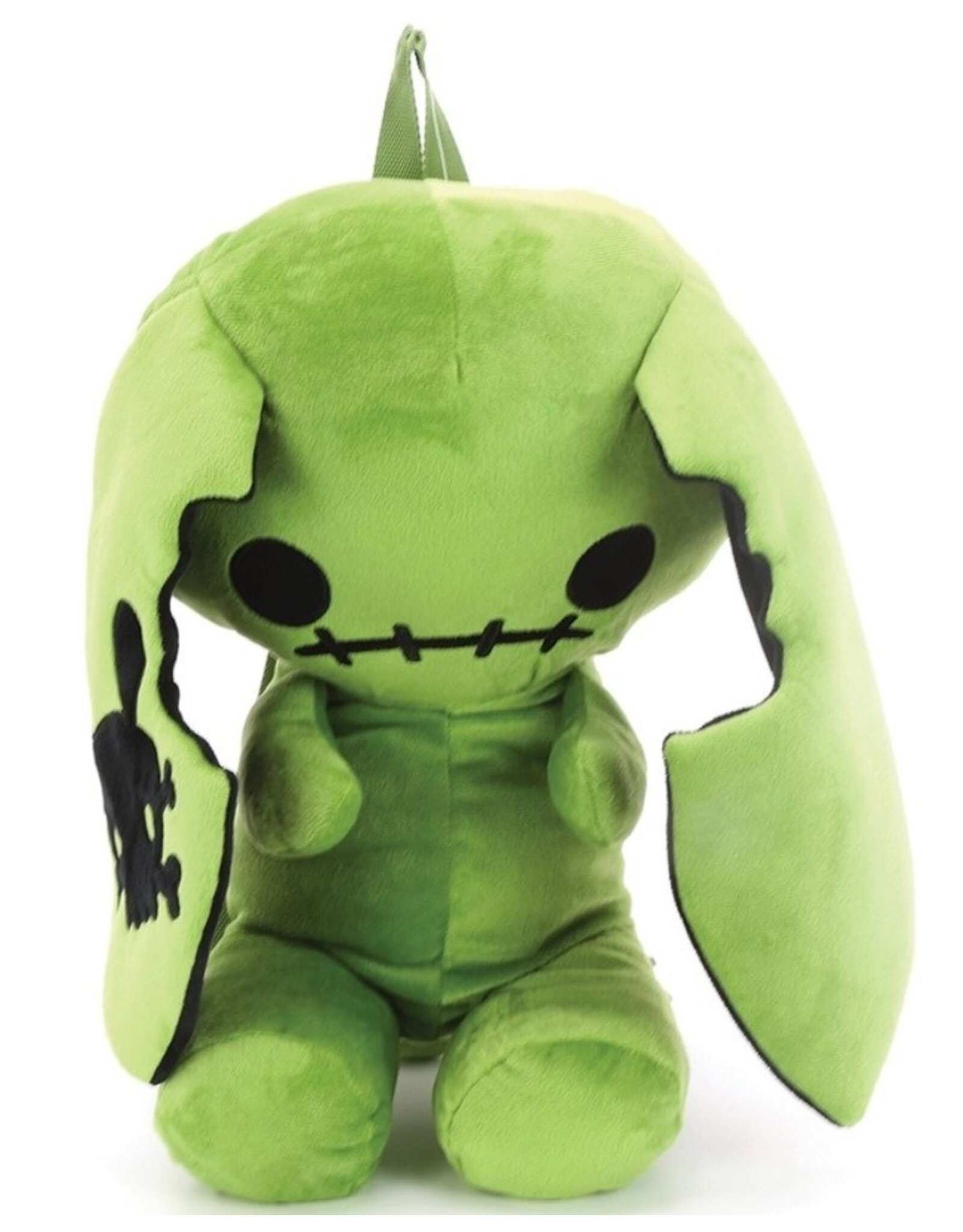 Sleepyville Critters Fantasy tassen en portemonnees - Spookyville Critters Green Naughty Bunny  Pluche Rugzak