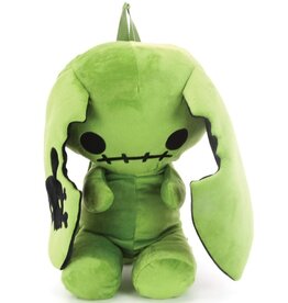 Sleepyville Critters Spookyville Critters Green Naughty Bunny Plush Backpack