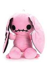 Sleepyville Critters Fantasy tassen en portemonnees - Spookyville Critters Pink Naughty Bunny  Pluche Rugzak  - Copy