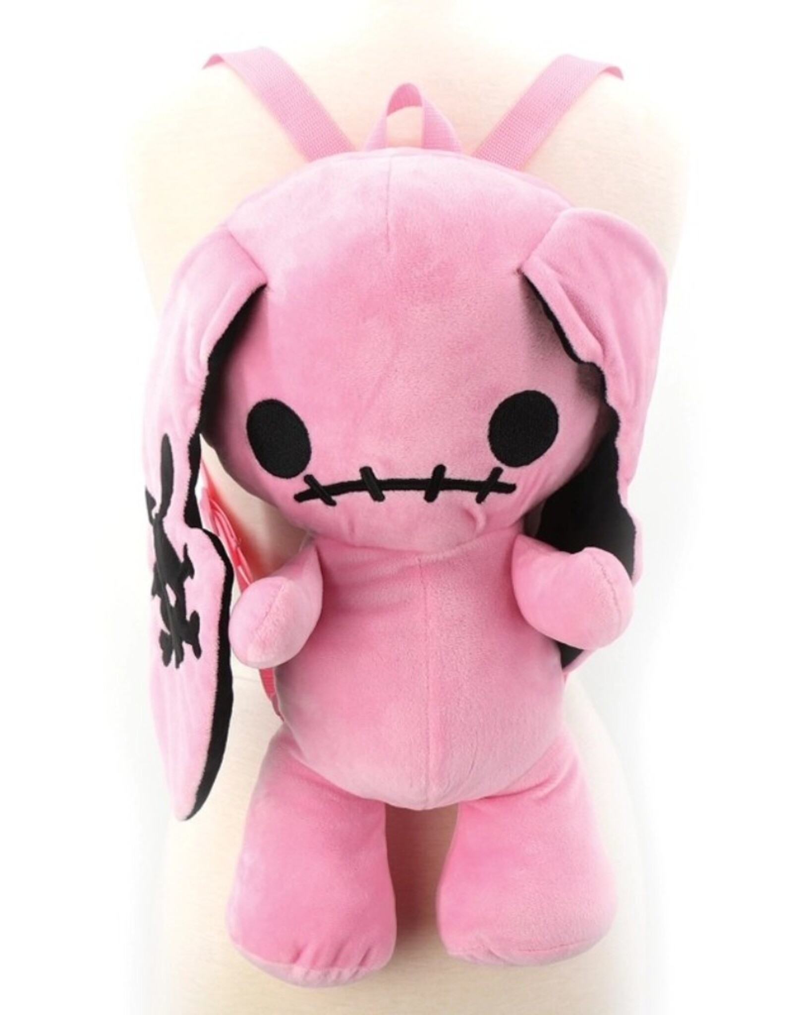 Sleepyville Critters Fantasy tassen en portemonnees - Spookyville Critters Pink Naughty Bunny  Pluche Rugzak  - Copy