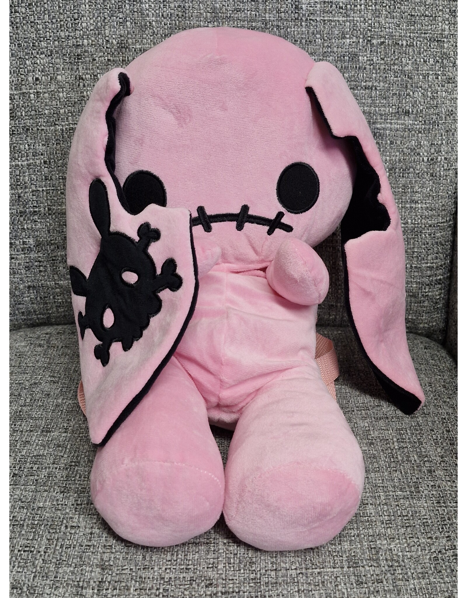 Sleepyville Critters Fantasy bags and wallets - Spookyville Critters Pink Naughty Bunny Plush Backpack  - Copy