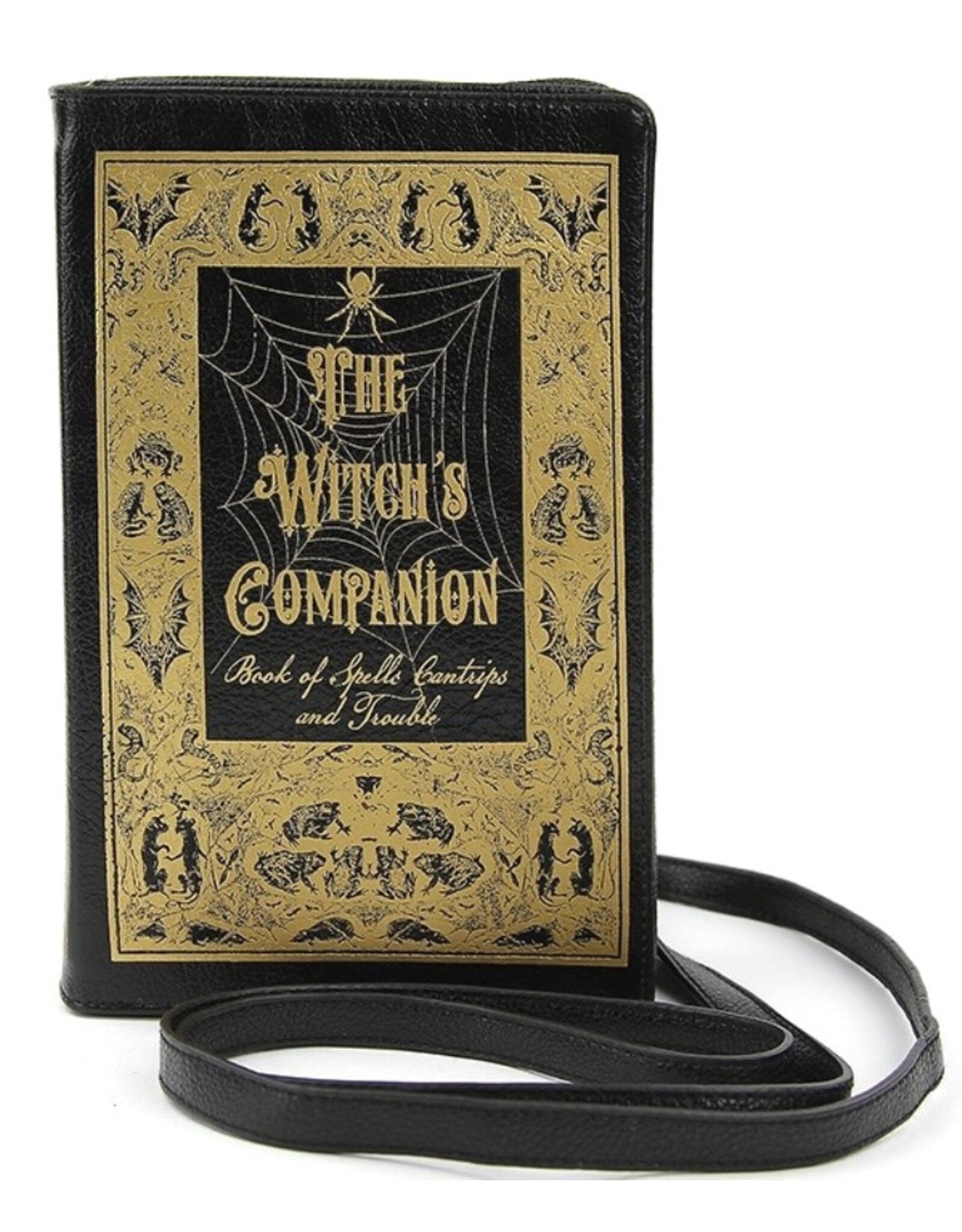 Trukado Fantasy bags and wallets - The Witches Companion Book handbag-clutch
