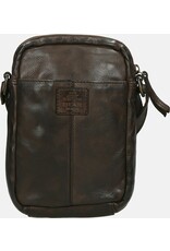 Bear Design Leren schoudertassen Leren crossbody tassen - Bear Design Schoudertasje "Karin" bruin