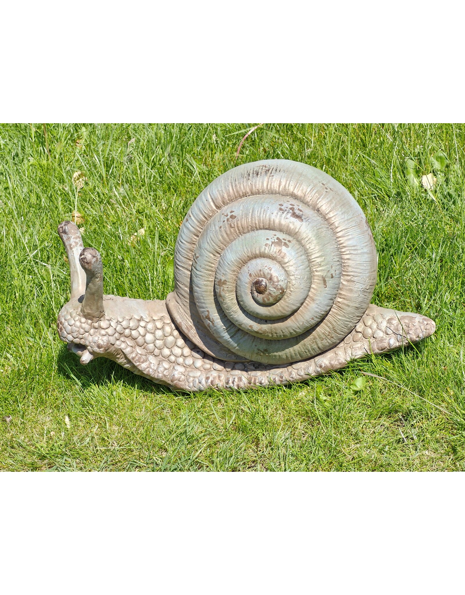 JB Giftware & Lifestyle - Snail Statue in Antique Style - MGO
