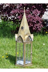 JB Miscellaneous - Torenspits Tinnen Lantaarn met Glazen Vensters Large