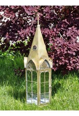 JB Miscellaneous - Torenspits Tinnen Lantaarn met Glazen Vensters Large