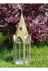 JB Miscellaneous - Torenspits Tinnen Lantaarn met Glazen Vensters Large