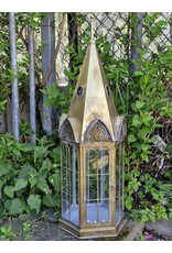 JB Miscellaneous - Torenspits Tinnen Lantaarn met Glazen Vensters Large