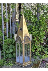 JB Miscellaneous - Torenspits Tinnen Lantaarn met Glazen Vensters Large