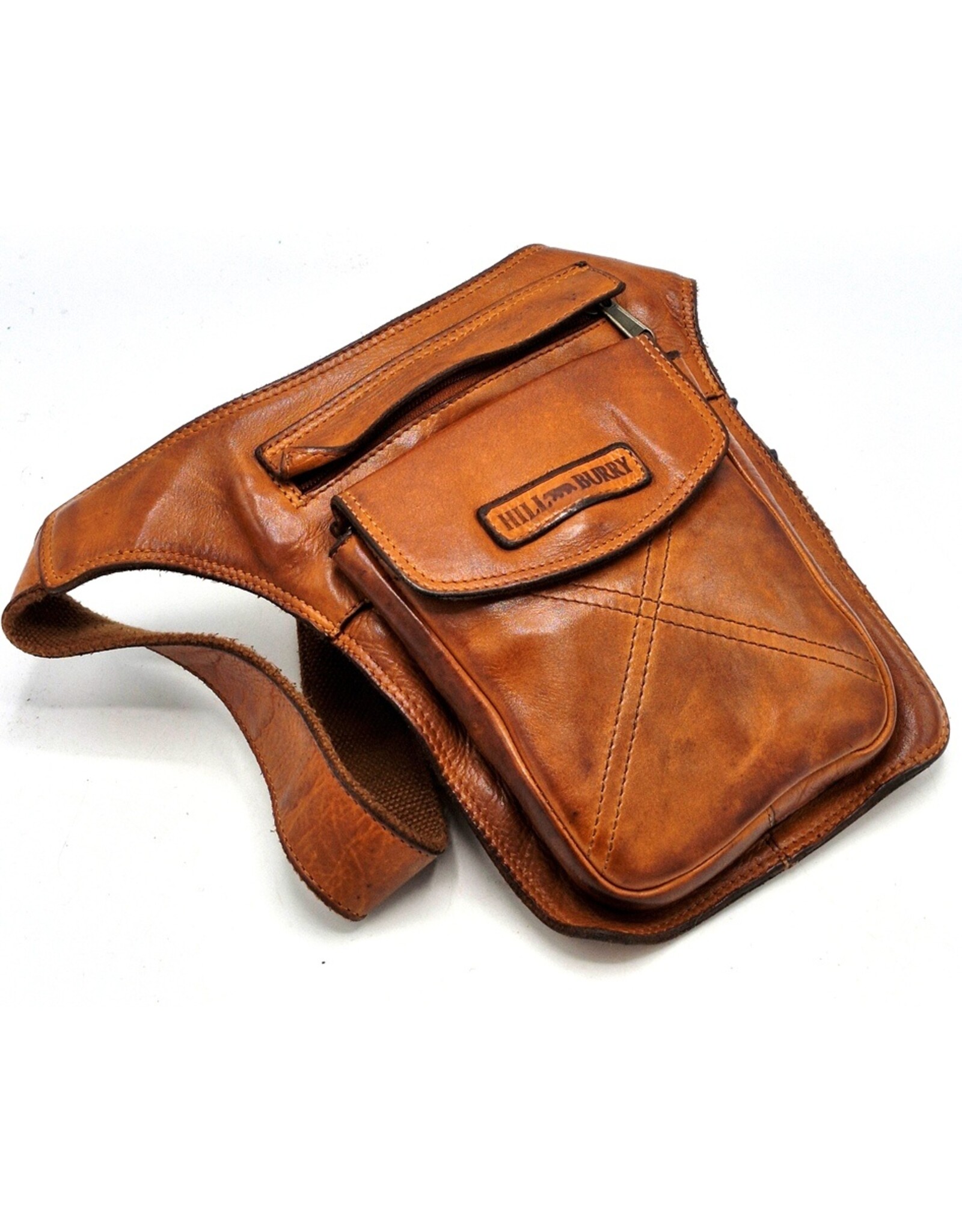 HillBurry Leren Festivaltasjes, heuptassen en riemtassen - HillBurry Leren Heuptas/Holster