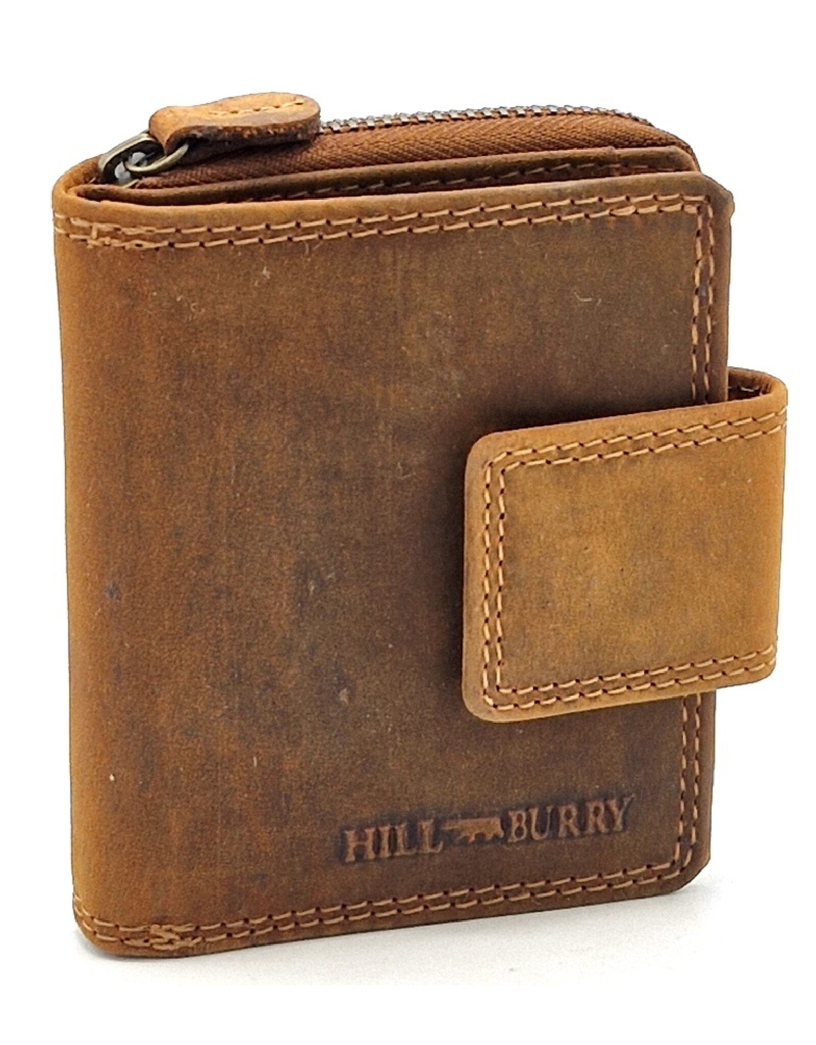 HillBurry Leren Portemonnees - HillBurry Portemonnee Uniseks Tan