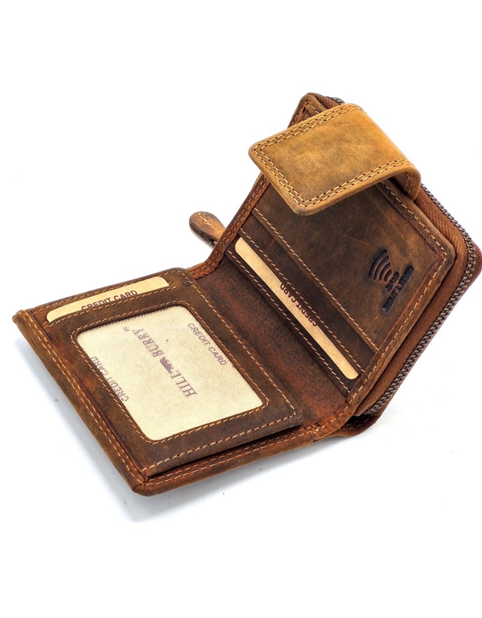 HillBurry Leather Wallets - HillBurry Wallet Unisex Brown Tan