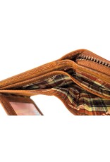 HillBurry Leren Portemonnees - HillBurry Portemonnee Uniseks Tan