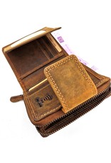 HillBurry Leather Wallets - HillBurry Wallet Unisex Brown Tan