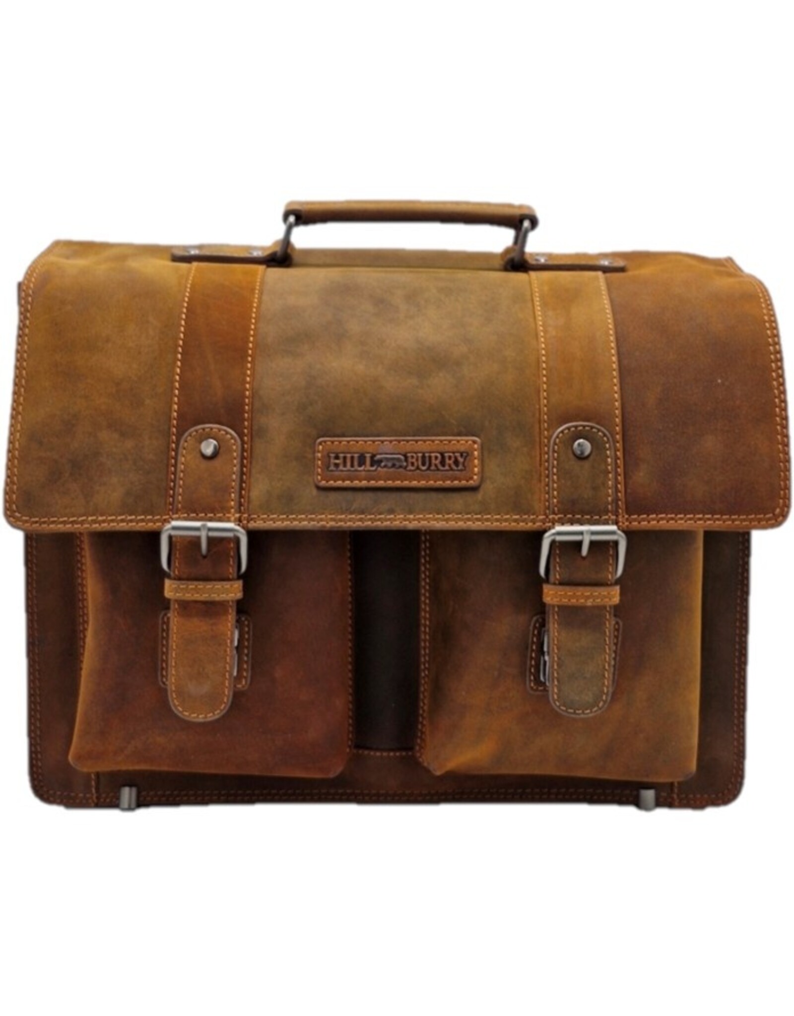 LandLeder Leather bags - Hillburry Briefcase Cambridge Hunter Leather Tan