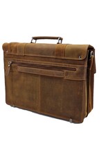 LandLeder Leather bags - Hillburry Briefcase Cambridge Hunter Leather Tan