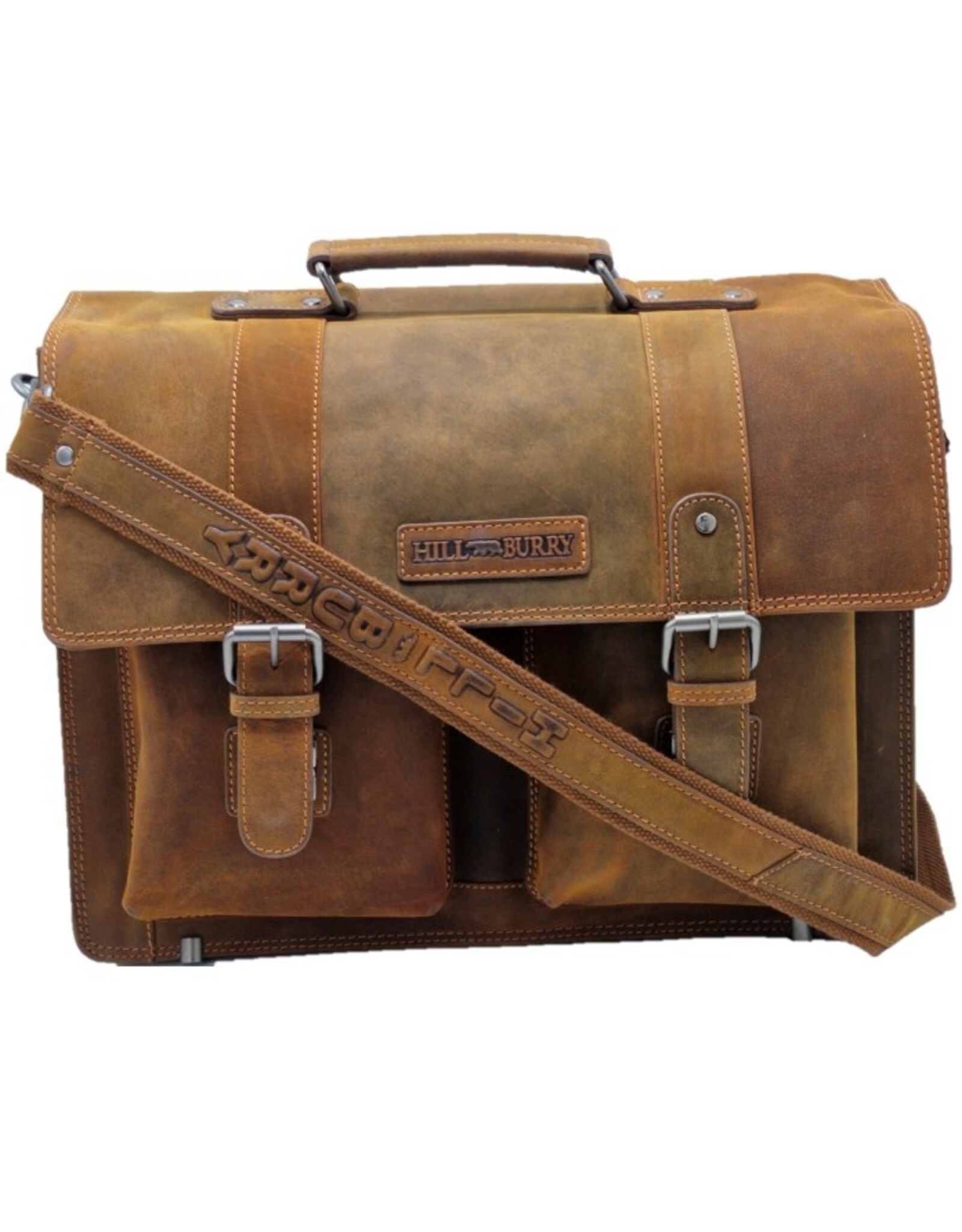 LandLeder Leather bags - Hillburry Briefcase Cambridge Hunter Leather Tan