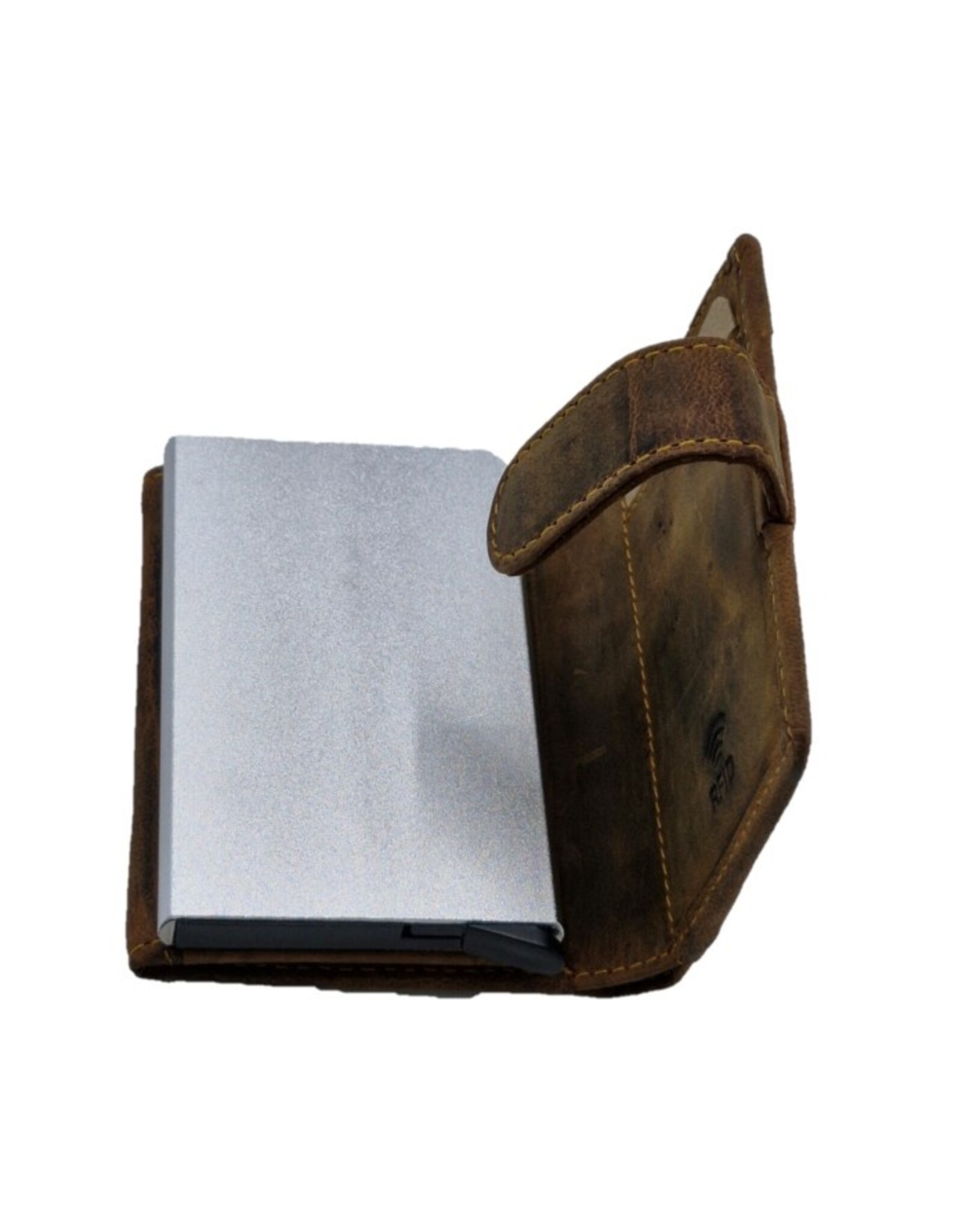 Hunters Leather Wallets - Hunters Safety Wallet for 8 cards