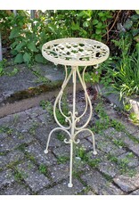 Trukado Miscellaneous - Iron Vintage Plant Table off white