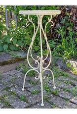 Trukado Miscellaneous - Iron Vintage Plant Table off white