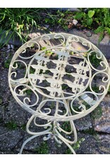 Trukado Miscellaneous - IJzeren Vintage Plantentafeltje gebroken wit