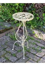 Trukado Miscellaneous - IJzeren Vintage Plantentafeltje gebroken wit