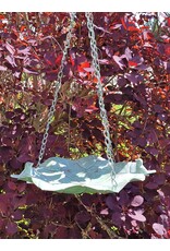 SH Miscellaneous - Birdbath-Feeding Bowl - leaf shaped groen