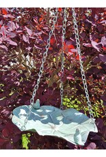 SH Miscellaneous - Birdbath-Feeding Bowl - leaf shaped groen