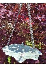 SH Miscellaneous - Birdbath-Feeding Bowl - leaf shaped groen