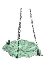 SH Miscellaneous - Birdbath-Feeding Bowl - leaf shaped groen