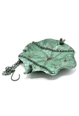 SH Miscellaneous - Birdbath-Feeding Bowl - leaf shaped groen