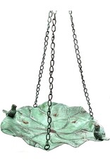 SH Miscellaneous - Birdbath-Feeding Bowl - leaf shaped groen