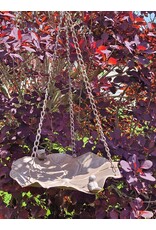 SH Miscellaneous - Vogelbad-Voederschaal - bladvormig roestbruin