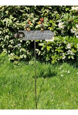 SH Miscellaneous - Decoratieve Metalen Tuinsteker Welkom 124cm