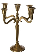 Atmosphera Giftware Figurines Collectables - Five-armed Candlestick Art Deco style metal 28cm