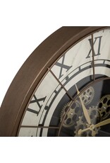 Atmosphera Miscellaneous - Wall Clock Stella with Moving Cogwheels 57cm