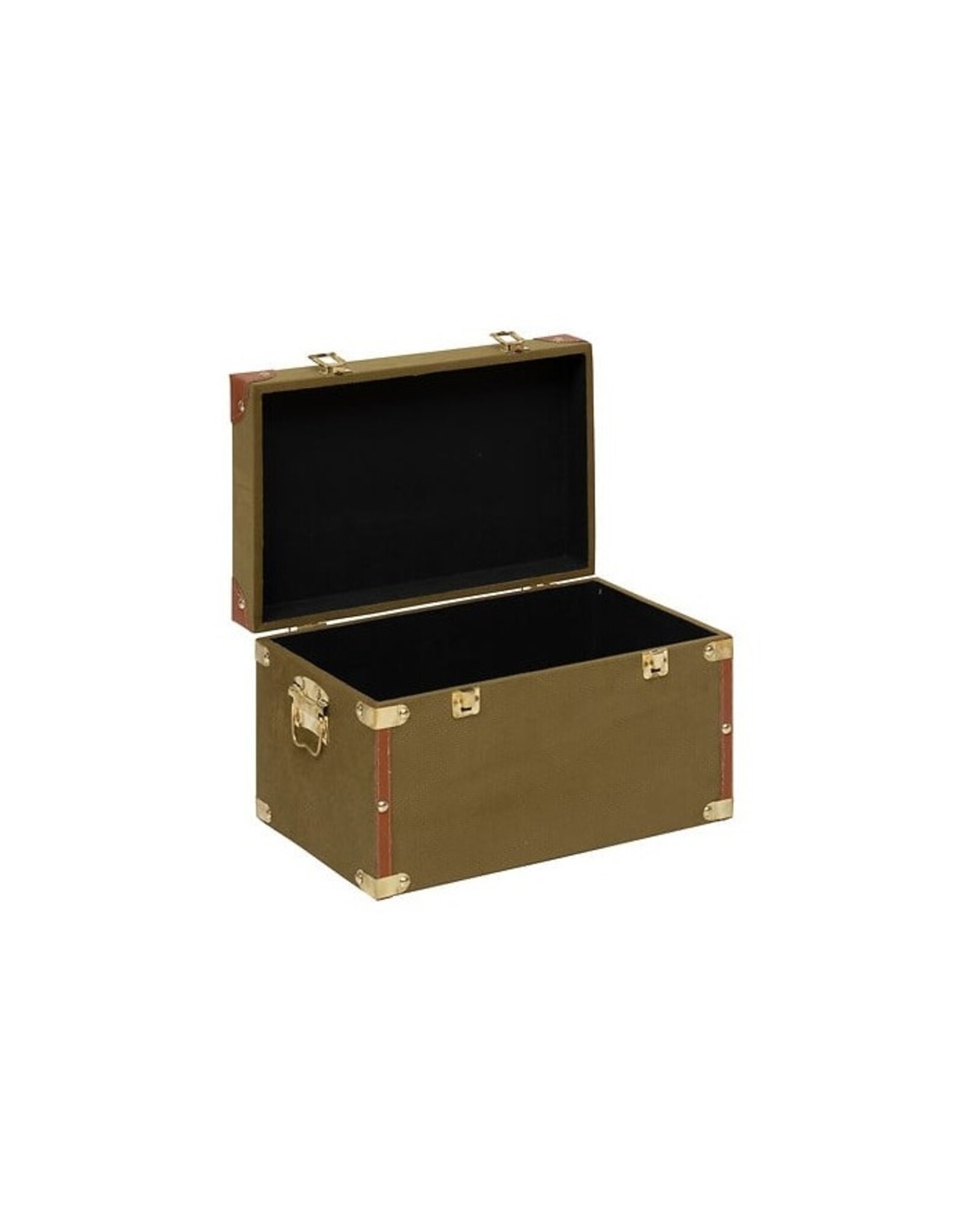 Atmosphera Miscellaneous - Hutkoffer/Reiskist Twisted Lime set van 3 zware kwaliteit